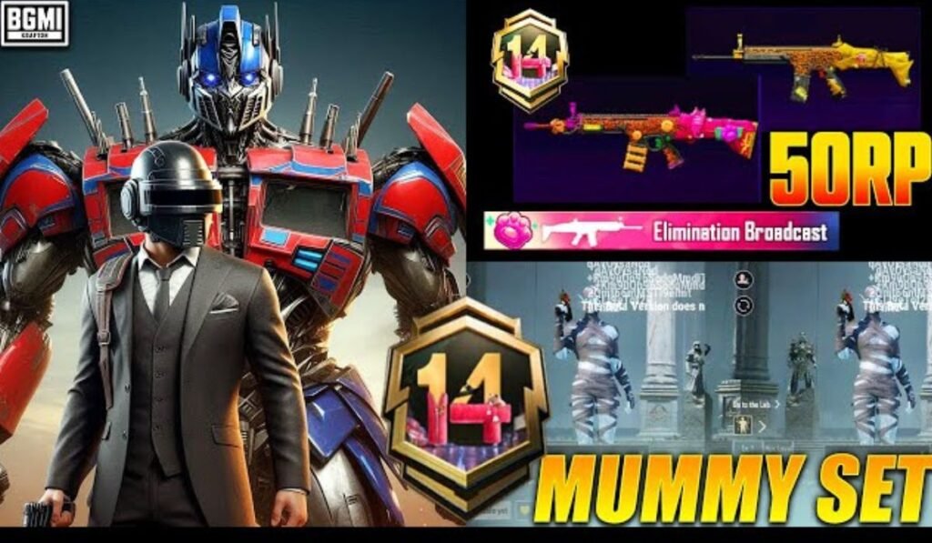 BGMI A14 Royale Pass में मिलेगा ऐसा हेलमेट और Groza स्किन जिसे देखकर कहोगे, अबकी बार पूरा RP खरीदना पक्का
